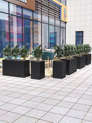 Custom Stainless Steel Flowerpot Home Decoration High Durability