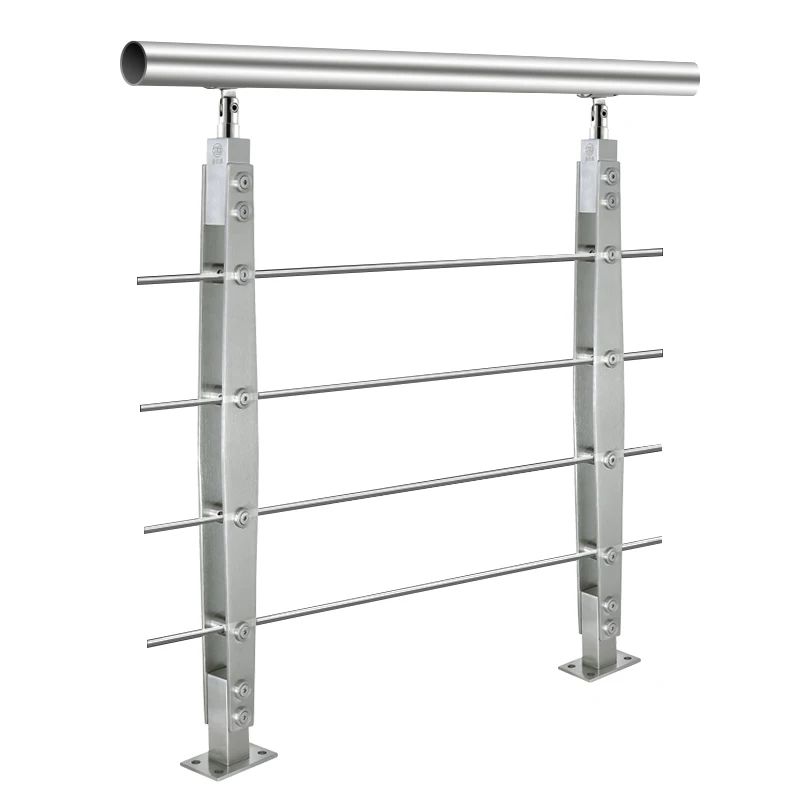 Indoor/Outdoor Stainless Steel Handrail Anti-corrosion Long-lasting Construction